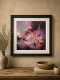Limited Edition Artwork 'Damson Flame" By Alison Johnson
