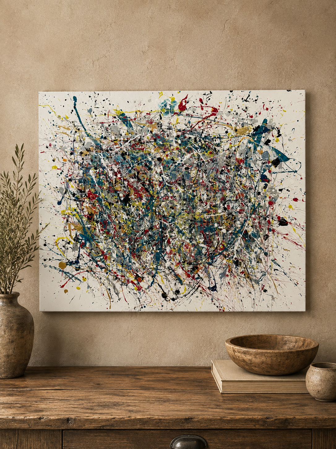 Original 'Abstract Expressionism' by Artist Dean Huntley