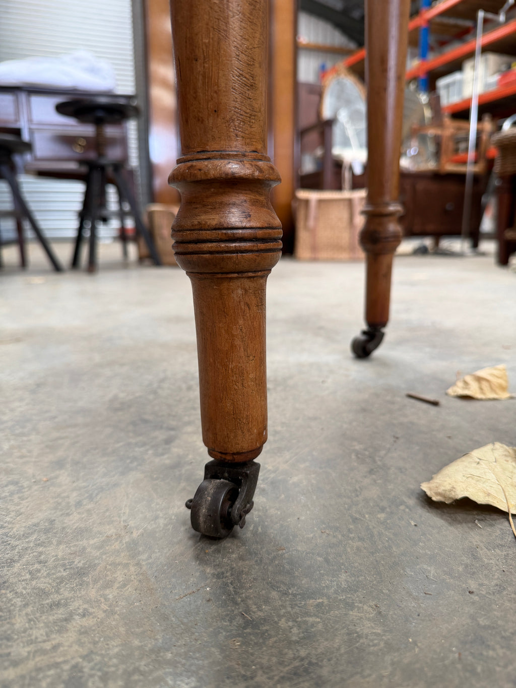 19th Century Style Mahogany Side/Writing Table