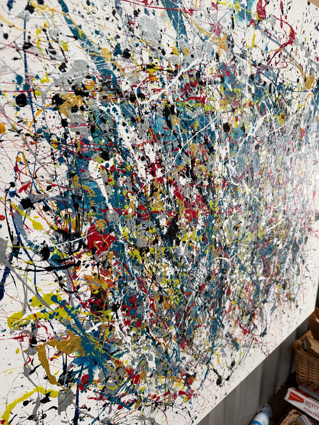 Original 'Abstract Expressionism' by Artist Dean Huntley