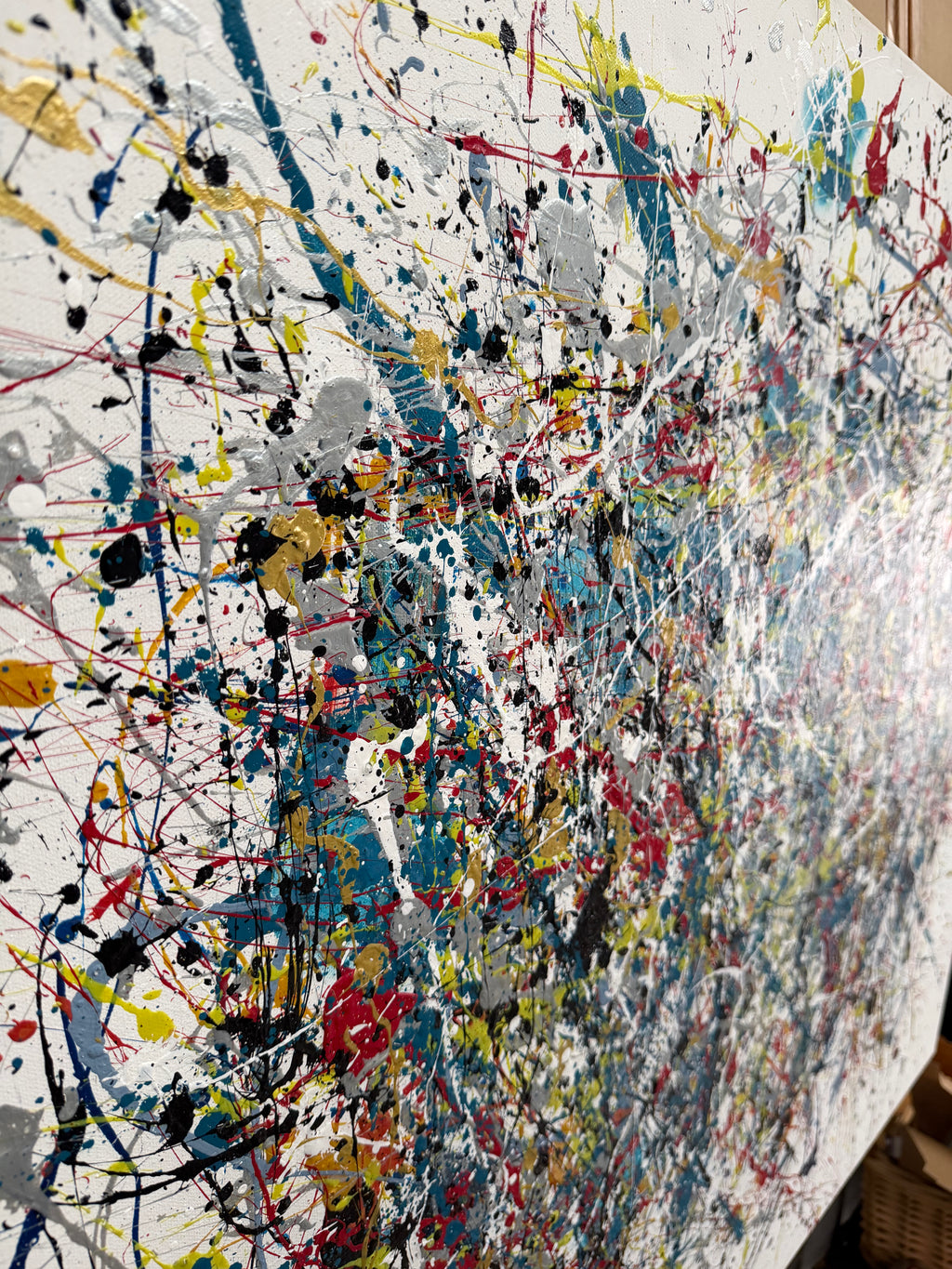 Original 'Abstract Expressionism' by Artist Dean Huntley