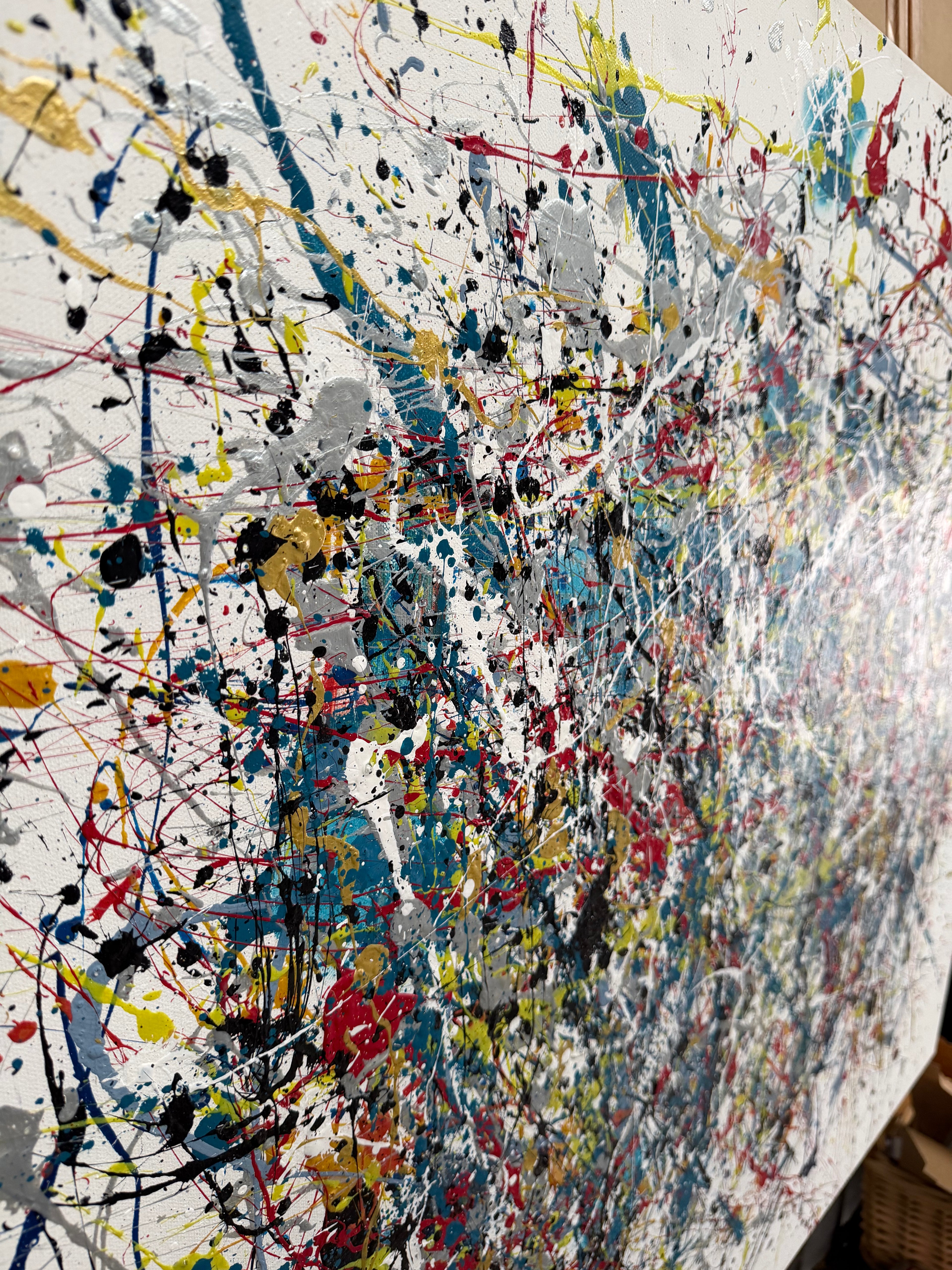 Original 'Abstract Expressionism' by Artist Dean Huntley