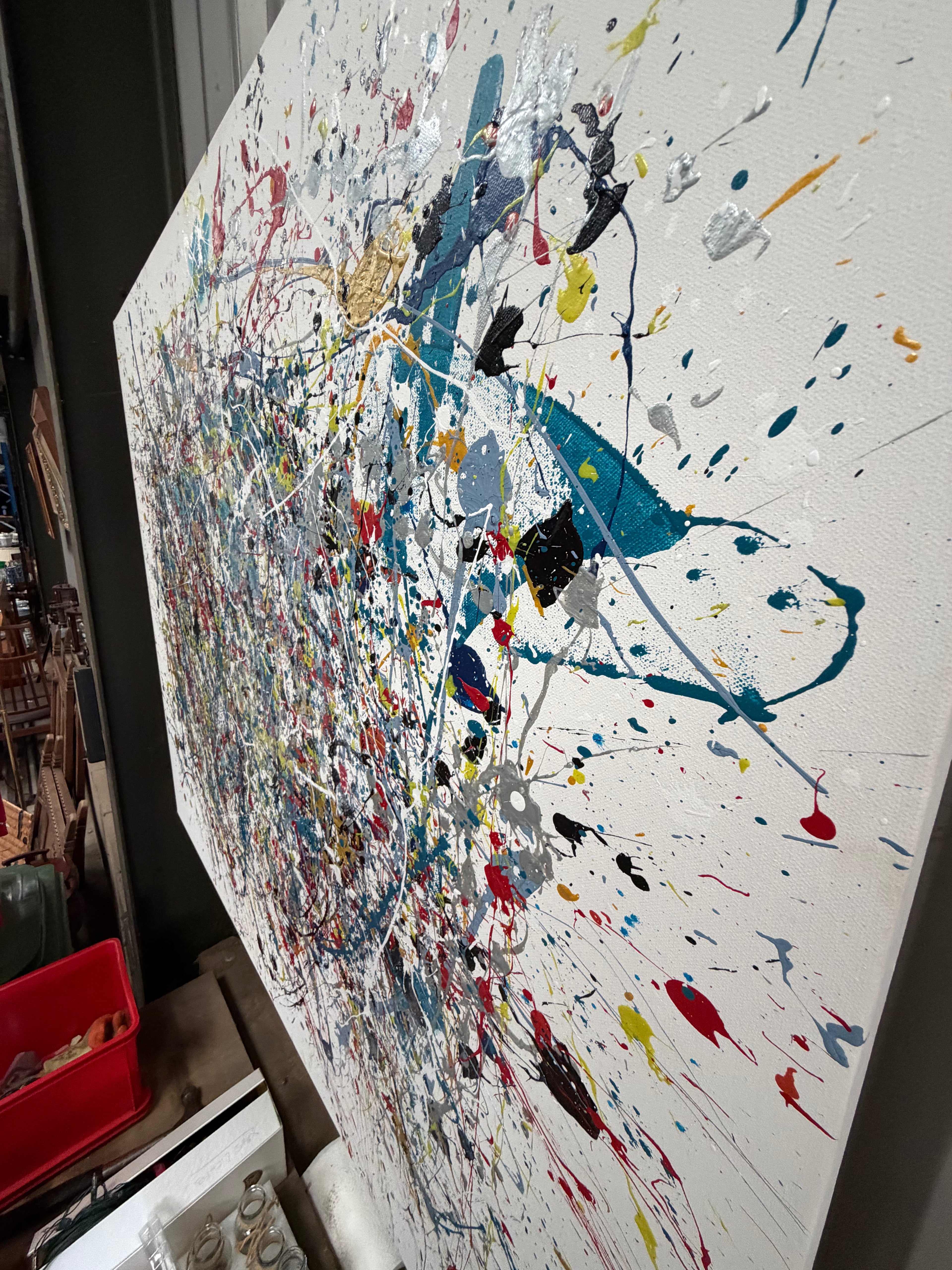Original 'Abstract Expressionism' by Artist Dean Huntley