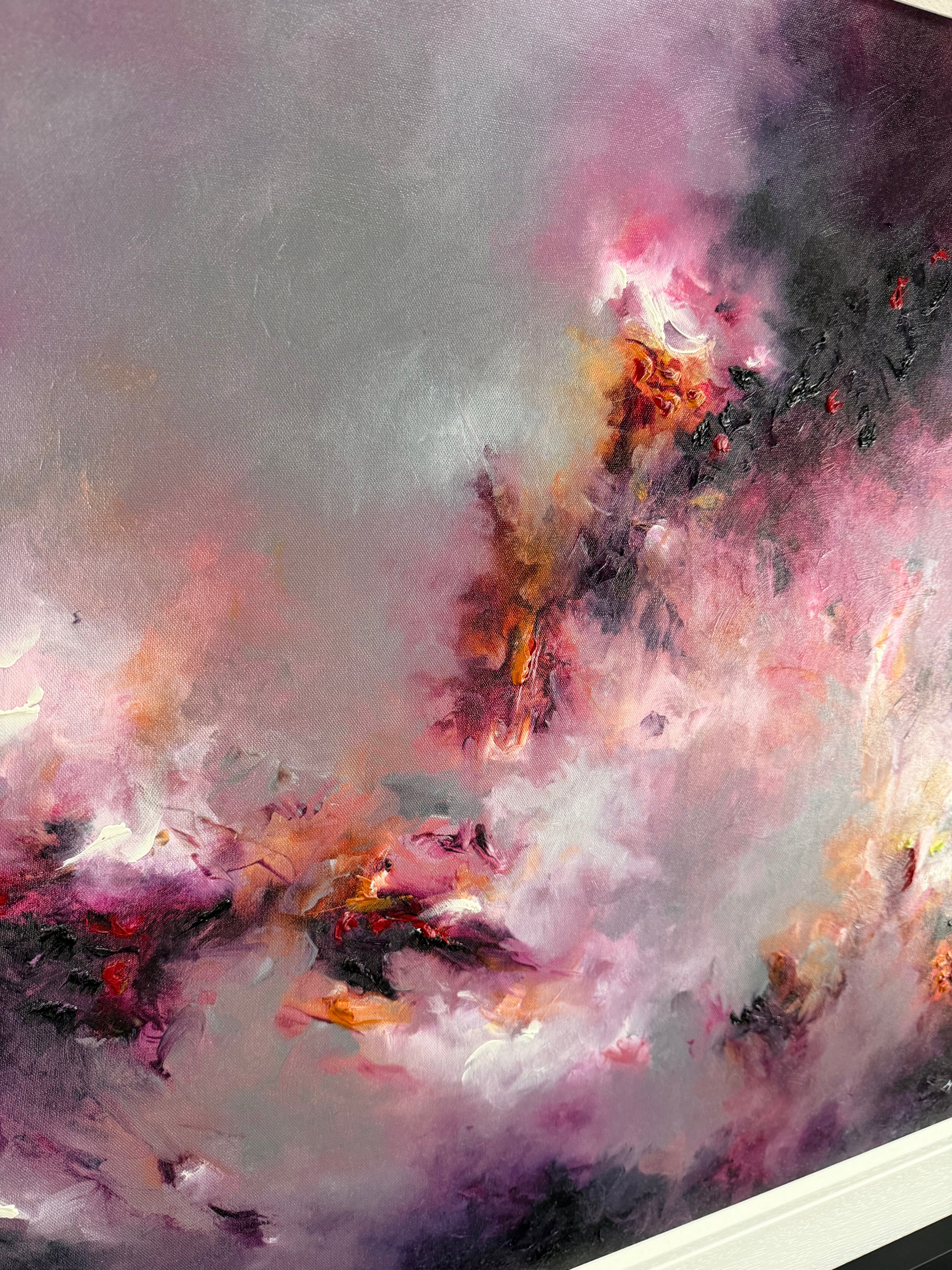 Limited Edition Artwork 'Damson Flame" By Alison Johnson