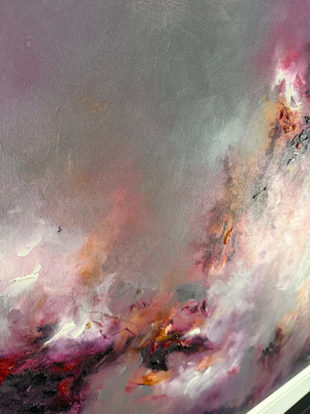 Limited Edition Artwork 'Damson Flame" By Alison Johnson