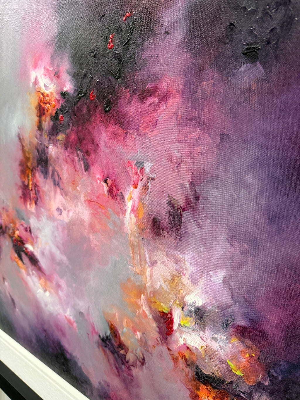 Limited Edition Artwork 'Damson Flame" By Alison Johnson