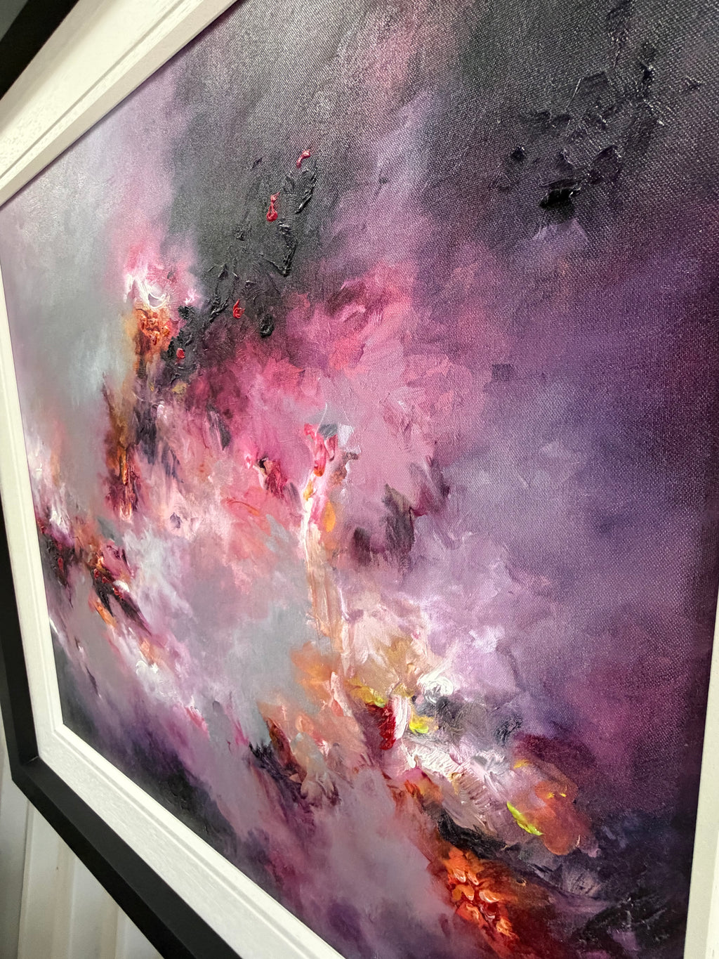 Limited Edition Artwork 'Damson Flame" By Alison Johnson