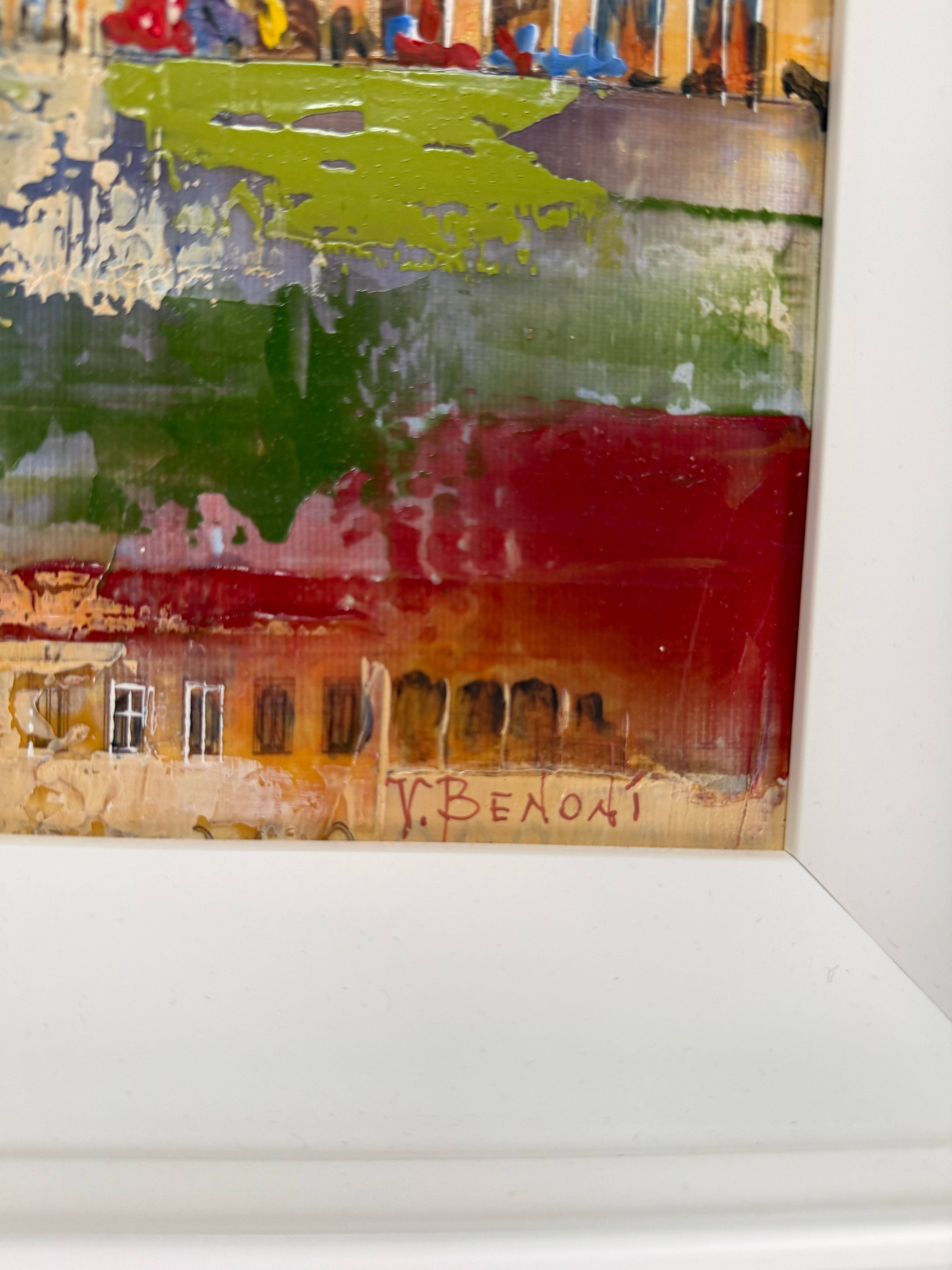 Original Oil Painting - 'Florence' by Veronika Benoni