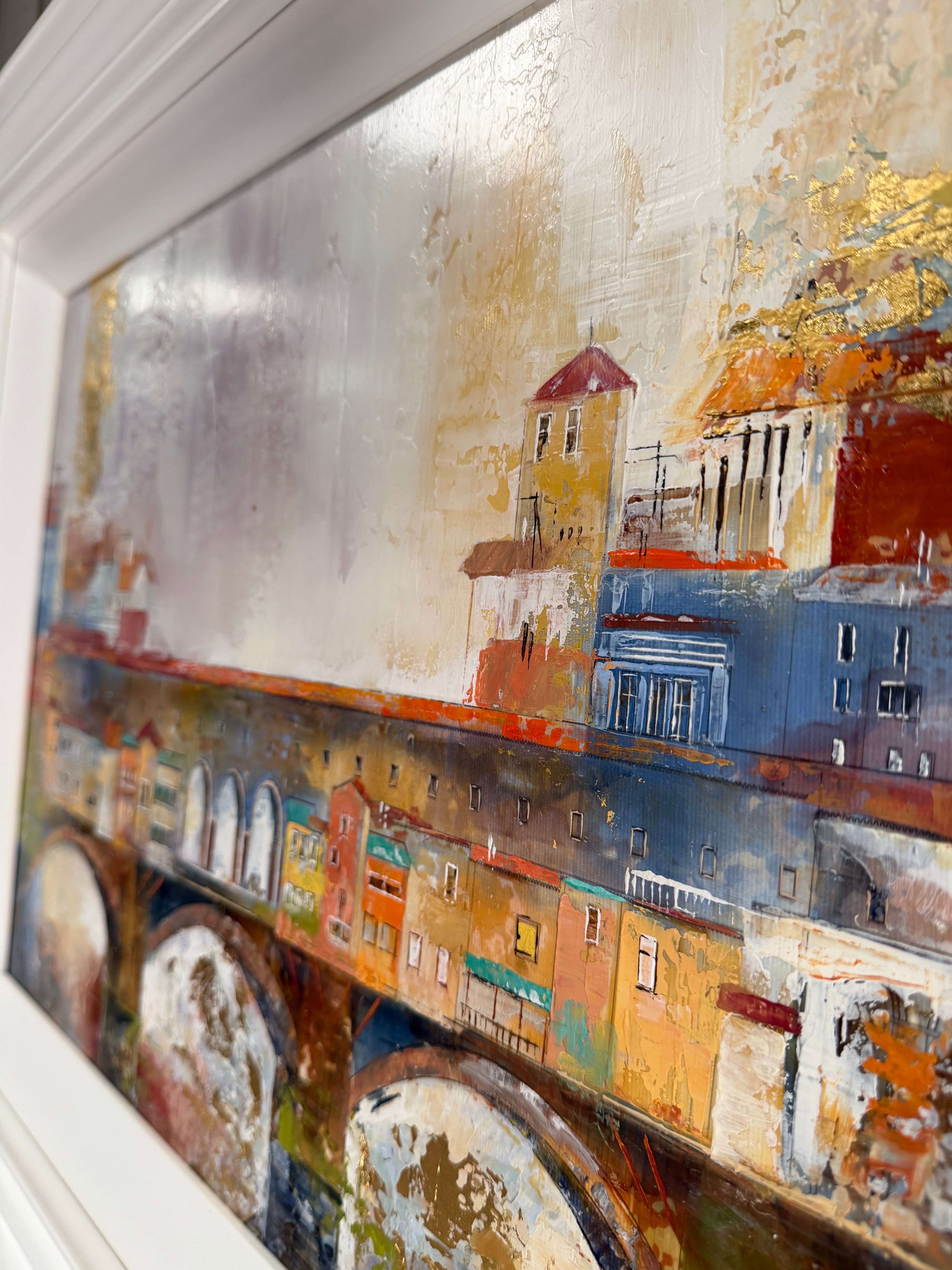 Original Oil Painting - 'Florence' by Veronika Benoni