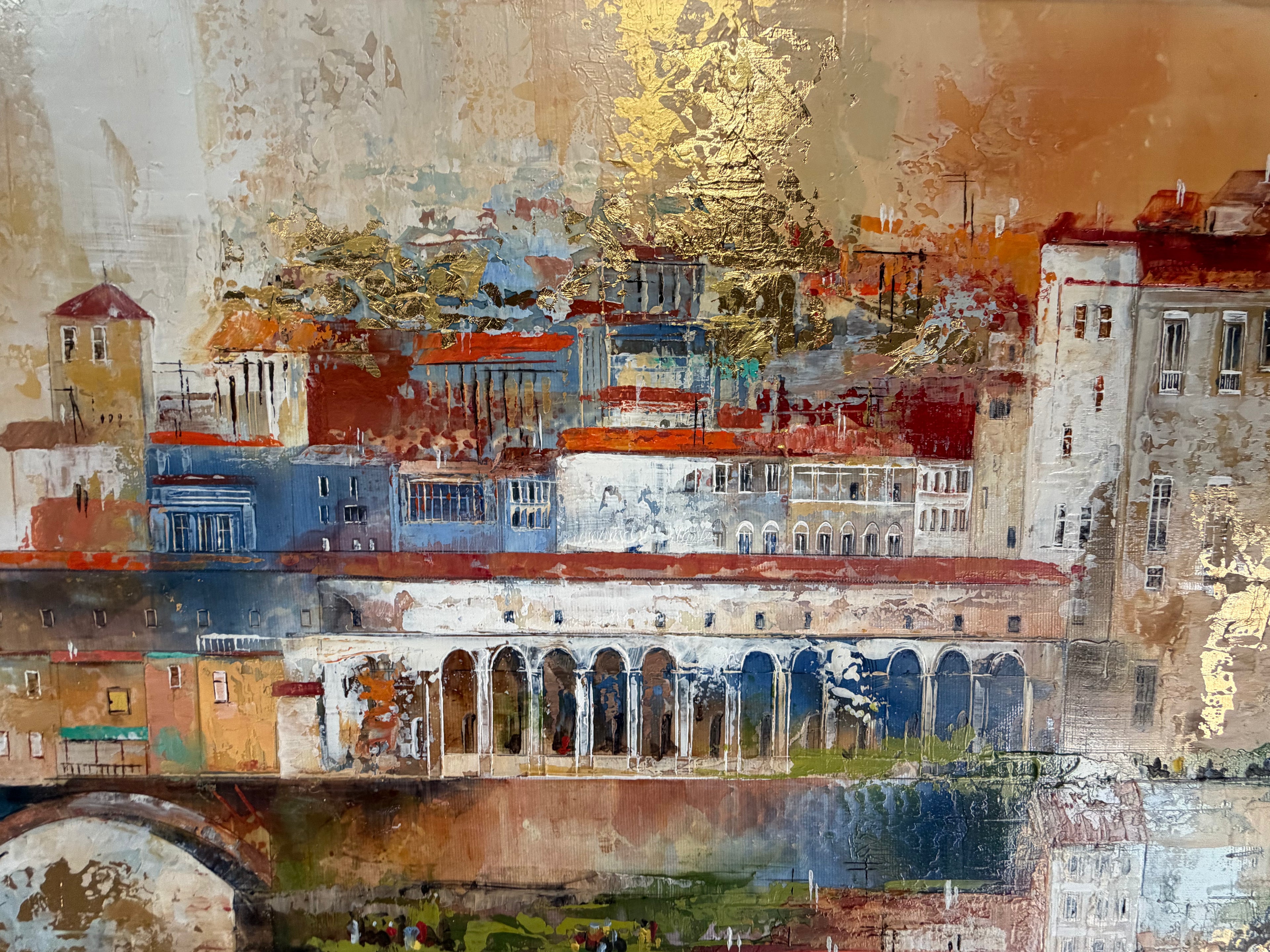 Original Oil Painting - 'Florence' by Veronika Benoni